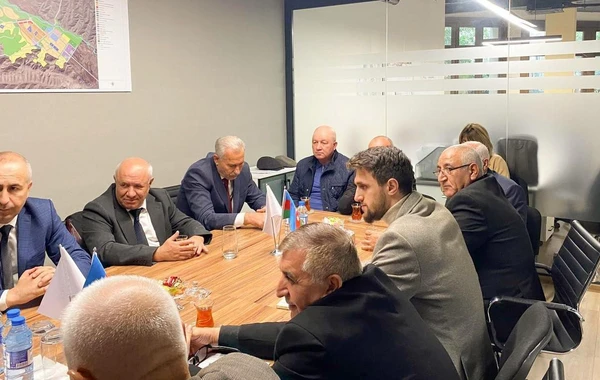 Zəngilan və Alıbəyli kəndlərinin ilkin konsepsiyası sakinlərə təqdim olunub - FOTO