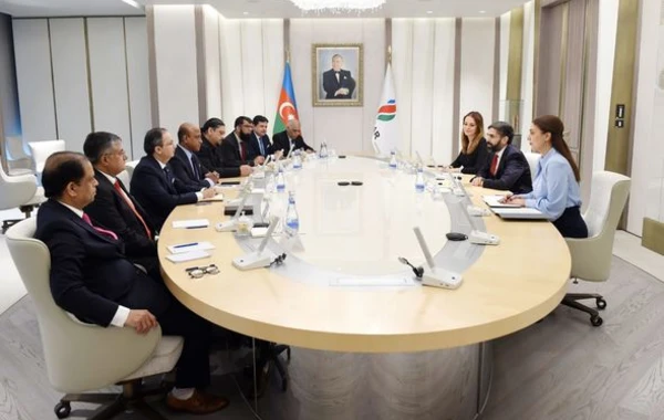 Президент SOCAR встретился с делегацией Пакистана - ФОТО