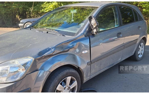 Avtomobil motosikletçini vuraraq öldürüb - FOTO