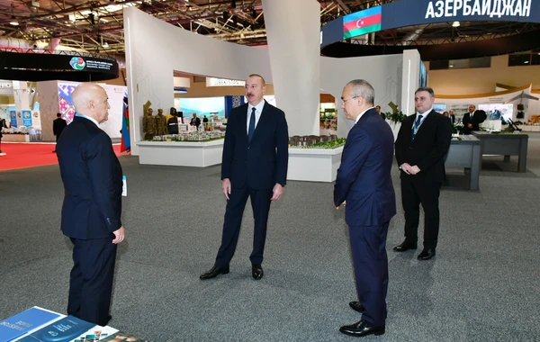 Prezident İlham Əliyev SPECA ölkələrinin sərgisinin açılışında iştirak edib - YENİLƏNİB - FOTO