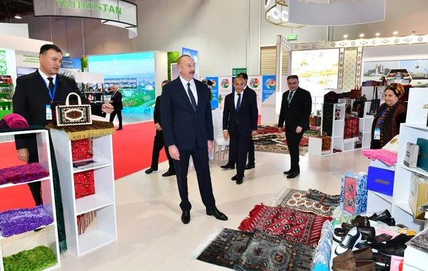 Prezident İlham Əliyev SPECA ölkələrinin sərgisinin açılışında iştirak edib - YENİLƏNİB - FOTO