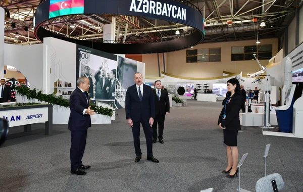 Prezident İlham Əliyev SPECA ölkələrinin sərgisinin açılışında iştirak edib - YENİLƏNİB - FOTO