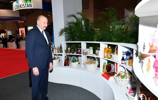 Prezident İlham Əliyev SPECA ölkələrinin sərgisinin açılışında iştirak edib - YENİLƏNİB - FOTO