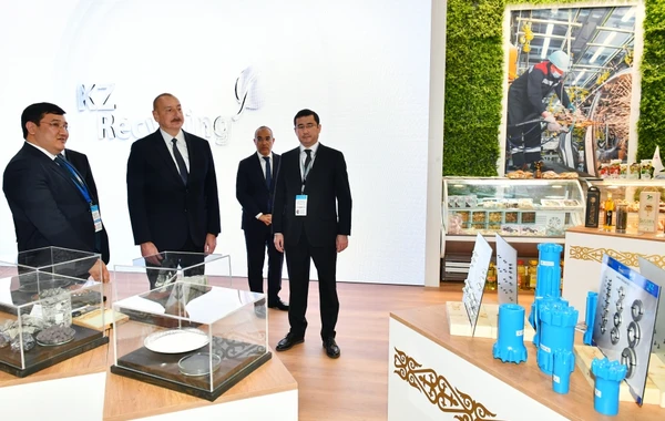 Prezident İlham Əliyev SPECA ölkələrinin sərgisinin açılışında iştirak edib - YENİLƏNİB - FOTO