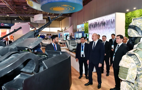 Prezident İlham Əliyev SPECA ölkələrinin sərgisinin açılışında iştirak edib - YENİLƏNİB - FOTO