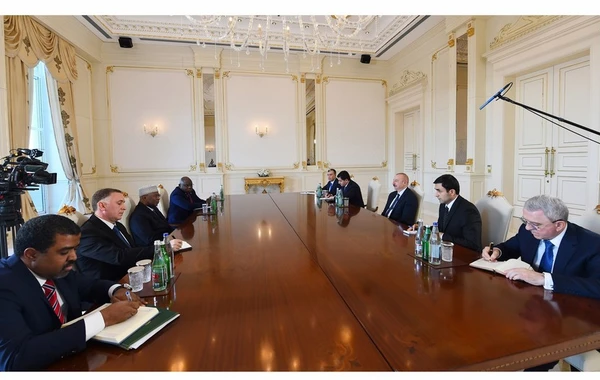 Prezident İlham Əliyev İslam Əməkdaşlıq Təşkilatının Baş katibini qəbul edib - YENİLƏNİB - FOTO