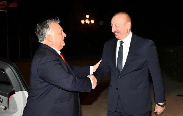 Prezident İlham Əliyev Macarıstanın Baş naziri ilə görüşüb - YENİLƏNİB - FOTO