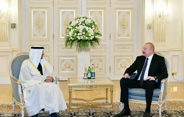 Prezident İlham Əliyev Körfəz Əməkdaşlıq Şurasının Baş katibini qəbul edib - FOTO
