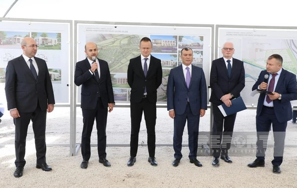 Cəbrayılın Soltanlı kəndinin təməli qoyulub - FOTO