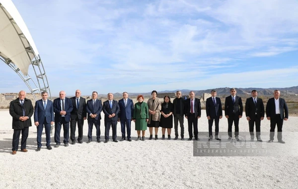 Cəbrayılın Soltanlı kəndinin təməli qoyulub - FOTO