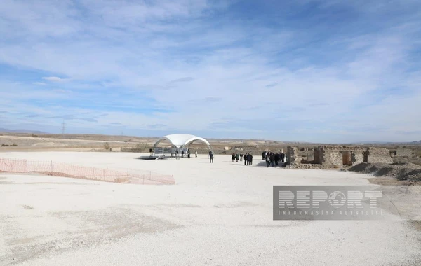 Cəbrayılın Soltanlı kəndinin təməli qoyulub - FOTO