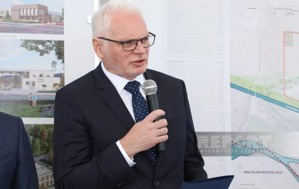 Cəbrayılın Soltanlı kəndinin təməli qoyulub - FOTO