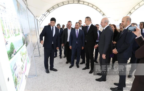 Cəbrayılın Soltanlı kəndinin təməli qoyulub - FOTO