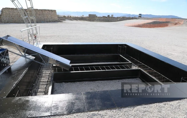 Cəbrayılın Soltanlı kəndinin təməli qoyulub - FOTO