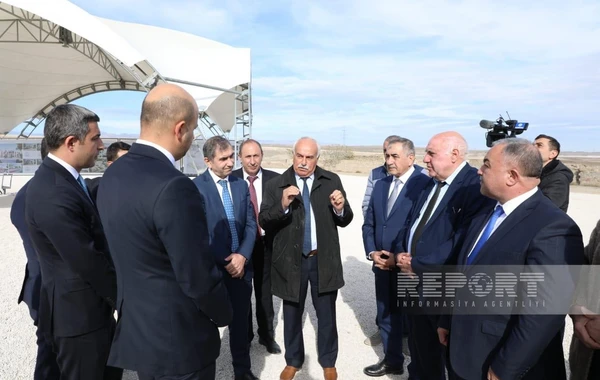 Cəbrayılın Soltanlı kəndinin təməli qoyulub - FOTO