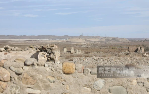 Cəbrayılın Soltanlı kəndinin təməli qoyulub - FOTO