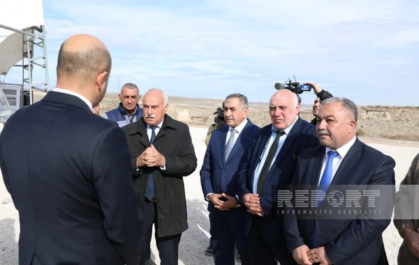 Cəbrayılın Soltanlı kəndinin təməli qoyulub - FOTO