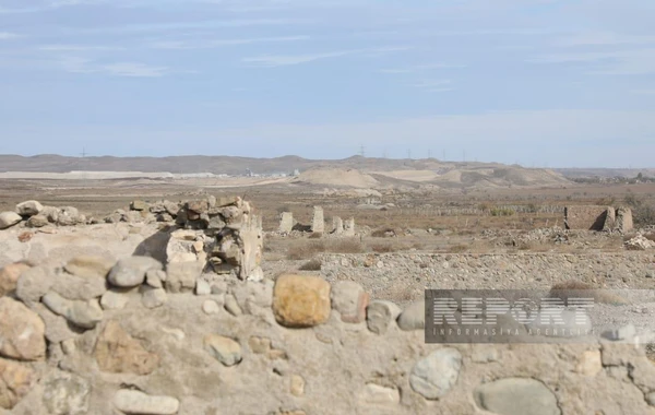 Заложен фундамент села Солтанлы в Джебраильском районе - ФОТО