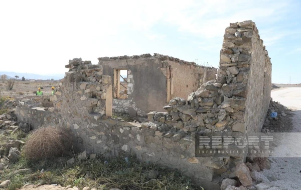 Заложен фундамент села Солтанлы в Джебраильском районе - ФОТО