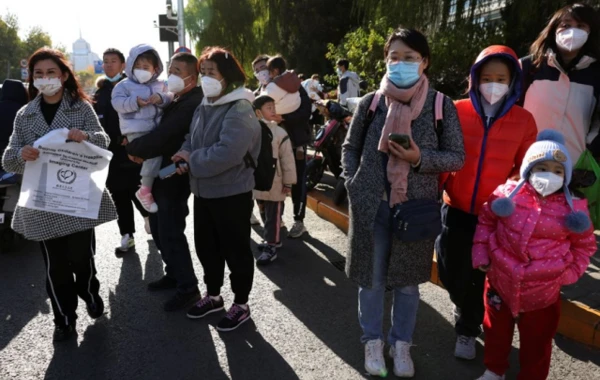 Çində yeni epidemiya yayılıb - Xəstəxanalar adamla dolub-daşır - FOTO