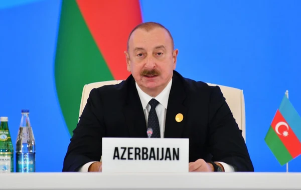 Prezident İlham Əliyev SPECA-nın Zirvə görüşündə çıxış edib - YENİLƏNİB + FOTO/VİDEO