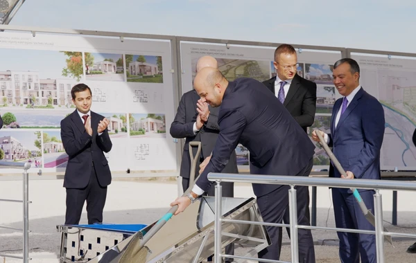 Cəbrayıl rayonunun Soltanlı kəndinin təməli qoyuldu - FOTO/VİDEO