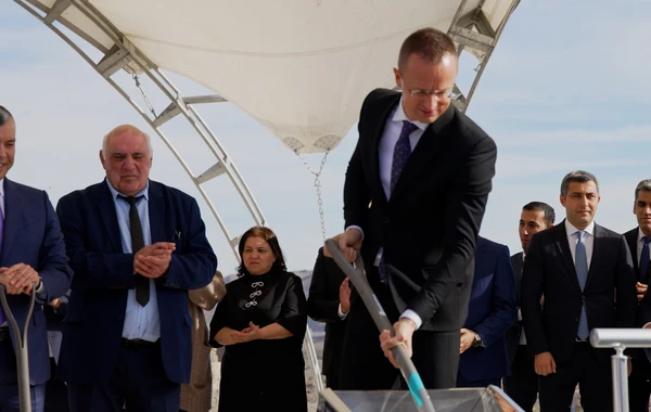 Cəbrayıl rayonunun Soltanlı kəndinin təməli qoyuldu - FOTO/VİDEO