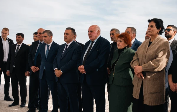 Cəbrayıl rayonunun Soltanlı kəndinin təməli qoyuldu - FOTO/VİDEO