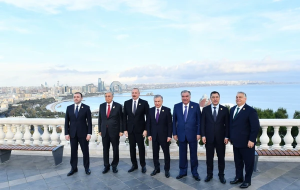 SPECA-nın Zirvə görüşündə iştirak edən dövlət və hökumət basçılarının şərəfinə İlham Əliyevin adından rəsmi nahar verilib - FOTO