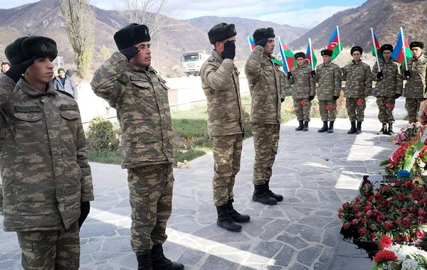 Azərbaycan Ordusunun Kəlbəcərdə yerləşən bölmələrindən birində şəhər günü qeyd edilib - FOTO