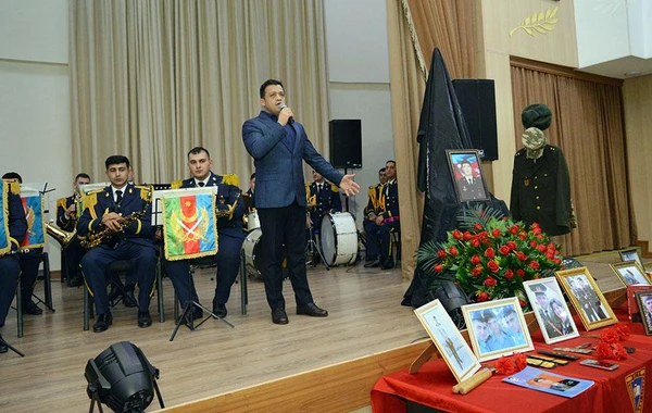 Şəhid Mayis Yaqubovun xatirəsinə həsr olunan anım mərasimi keçirilib - FOTO