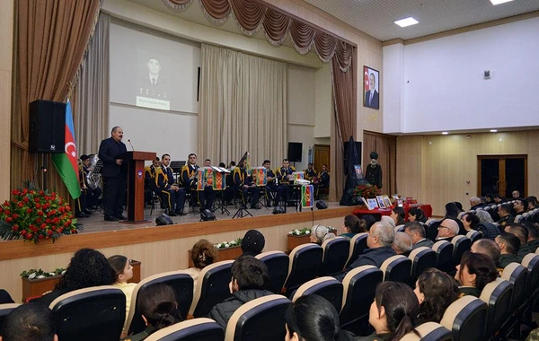 Şəhid Mayis Yaqubovun xatirəsinə həsr olunan anım mərasimi keçirilib - FOTO