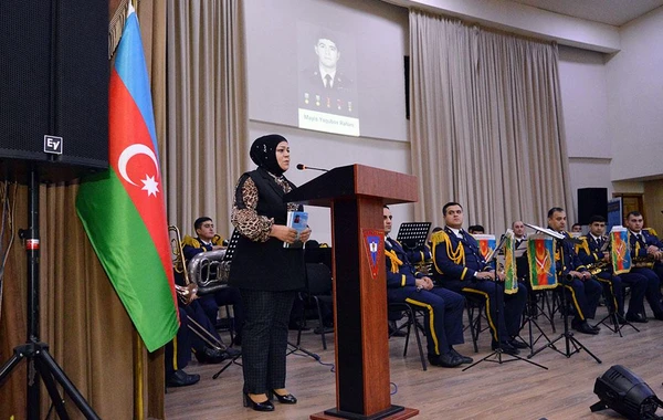 Şəhid Mayis Yaqubovun xatirəsinə həsr olunan anım mərasimi keçirilib - FOTO