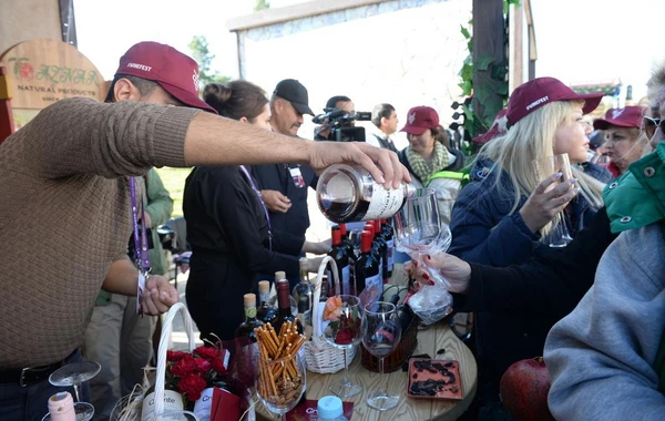 Şamaxıda İkinci Üzüm və Şərab Festivalı başa çatıb - FOTO