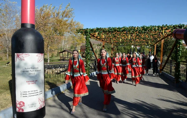 Şamaxıda İkinci Üzüm və Şərab Festivalı başa çatıb - FOTO