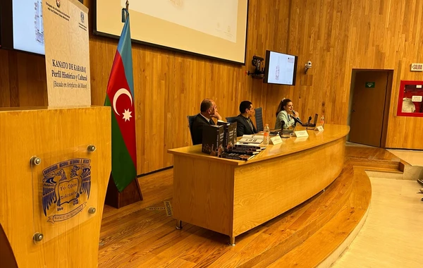 Meksikada “Qarabağ xanlığı: Tarixi və mədəni kimlik” kitabının təqdimatı keçirildi - FOTO