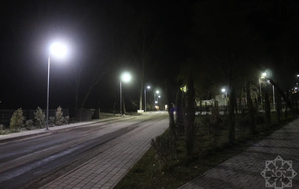 Əsrarəngiz mənzərəsi olan Zabux kəndi gecələr al-əlvan işıqları ilə diqqət çəkir - FOTO