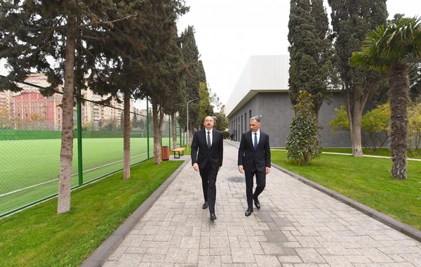 İlham Əliyev cüdo üzrə milli komandalar üçün Təlim-Məşq Mərkəzində yaradılan şəraitlə tanış olub - FOTO