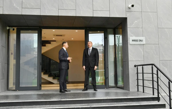 İlham Əliyev cüdo üzrə milli komandalar üçün Təlim-Məşq Mərkəzində yaradılan şəraitlə tanış olub - FOTO