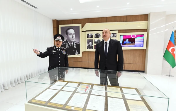 Президент Ильхам Алиев принял участие в открытии новых административных зданий СГБ - ФОТО