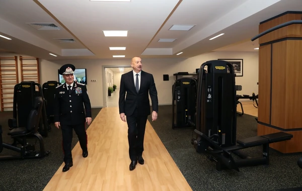 Президент Ильхам Алиев принял участие в открытии новых административных зданий СГБ - ФОТО