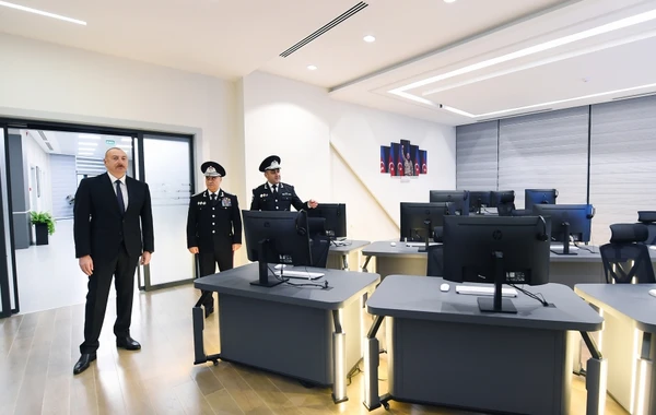 Президент Ильхам Алиев принял участие в открытии новых административных зданий СГБ - ФОТО