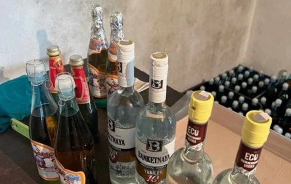 В Агстафе выявлено предприятие по производству поддельных напитков - ФОТО