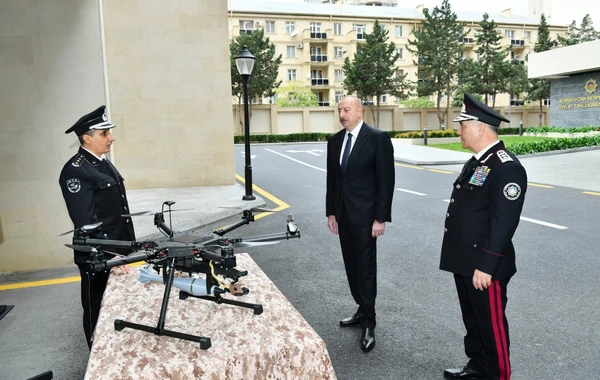 Президент Ильхам Алиев принял участие в открытии новых административных зданий СГБ - ФОТО