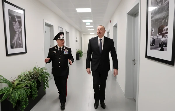 Президент Ильхам Алиев принял участие в открытии новых административных зданий СГБ - ФОТО