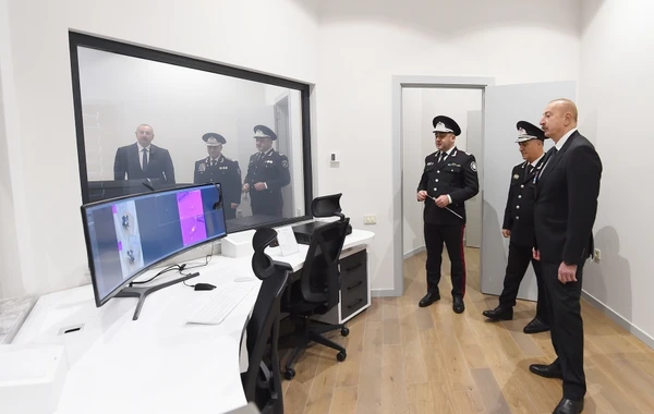 Президент Ильхам Алиев принял участие в открытии новых административных зданий СГБ - ФОТО
