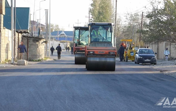 AAYDA: "Sarayda Mikayıl Müşfiq küçəsinin əsaslı təmiri yekunlaşmaq üzrədir" - FOTO/VİDEO