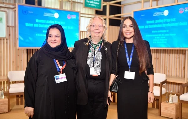 Leyla Əliyeva Dubayda COP-28 çərçivəsində iqlim dəyişiklikləri üzrə müzakirələrdə iştirak edib - FOTO