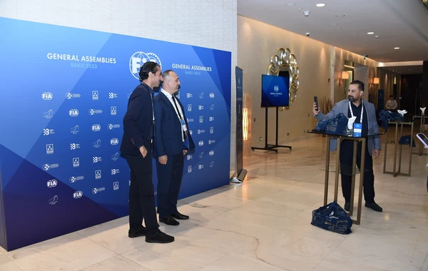 Bakıda FIA-nın Baş Assambleyalarının iclasları başlayıb - FOTO