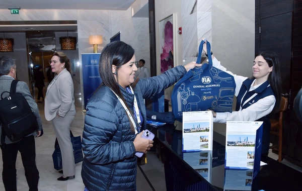 Bakıda FIA-nın Baş Assambleyalarının iclasları başlayıb - FOTO